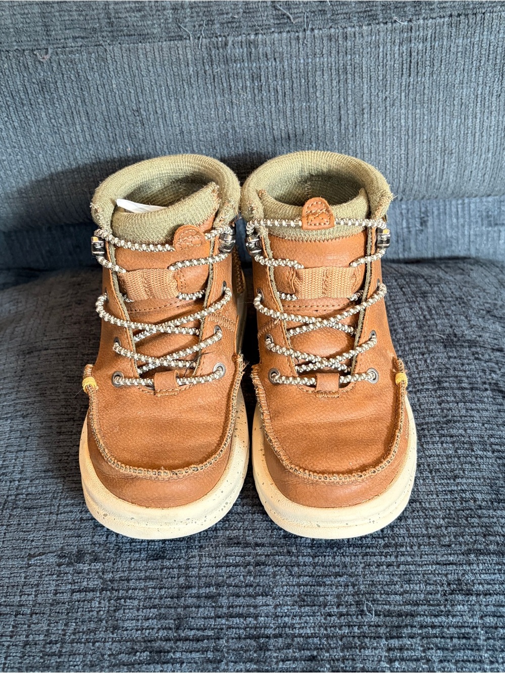 HEYDUDE Bradley Boot Toddler Walnut Size US 10